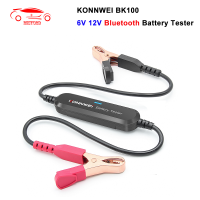 ZZOOI KONNWEI BK100 Car Battery Tester 6V 12V 100-2000 CCA Bluetooth-Compatible  Automotive Tools Lead Acid Battery Charger Tester