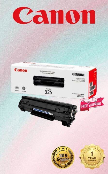 CANON 325 ORIGINAL BLACK TONER CARTRIDGE | Lazada