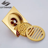 Uythner ท่อระบายน้ำชั้น 10*10 ซม.ทองห้องน้ำสแควร์ท่อระบายน้ำโรงงานขายตรงห้องน้ำท่อระบายน้ำชั้น-bcco889