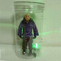 ใหม่ Jason Voorhees Collector โคมไฟน้ำ Jason Lives สยองขวัญ Figurine Night Light ของที่ระลึกของขวัญตัวละครภาพยนตร์รูปปั้น Home Decor