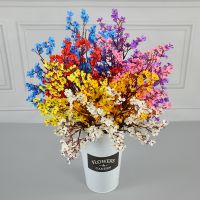 【LZ】◄▬  1 pçs 11 cores pano artificial babysbreath flor para a festa de casamento diy simulação falso casa buquê decorações suprimentos