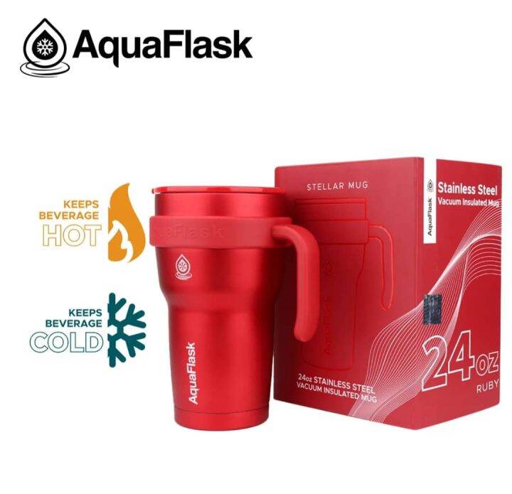 Aquaflask Stellar RUBY Vacuum Insulated Mug (24oz) Lazada PH