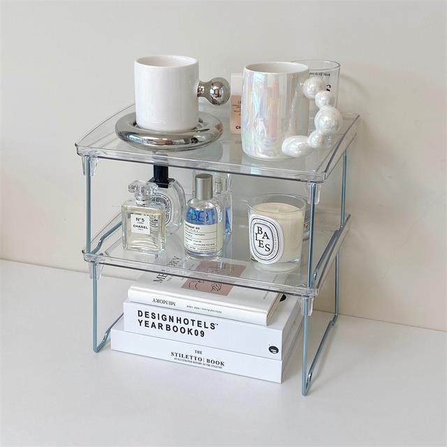 nordic-acrylic-transparent-storage-rack-for-jewelry-cosmetics-ornaments-foldable-stackable-kitchen-cup-mug-glass-organizer-shelf