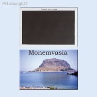 Monemvasia Rock Greece 22577 Landscape Magnetic refrigerator Travel souvenirs gifts for friends