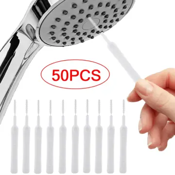 Bathroom Micro Nylon Brush Shower Head Anti-clogging Cleaning
