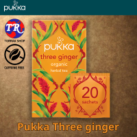 Pukka Three Ginger 20 Tea Bags  ชาสมุนไพร ขิง ปุกก้า 20ซอง