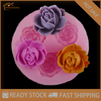 MIH ✨ COD ✨ 3D Rose Flower ซิลิโคน fondant Mold cake Decor ช็อกโกแลตน้ำตาล CRAFT baking Mold