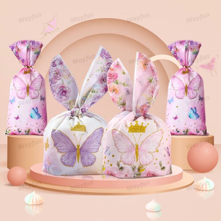 50pcs Candy Box Wedding Gift Bag Paper Butterfly Decorations for Wedding  Baby Shower Birthday Guests Favors Event Party Supplies