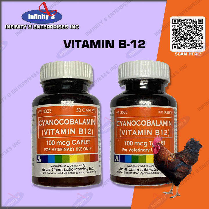 B12 CAPLETS/ TABLETS CYANOCOBALAMIN (VITAMIN B12) Lazada PH