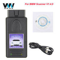 For BMW V1.4.0 OBD OBD2 Auto Scanner Car Diagnostic Tool FTDI FT232RL Automotive Unlocked Version 1.4.0 for BMW Coding Reader