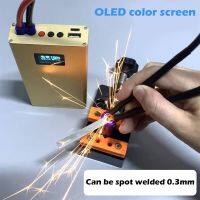 10600Mah Portable Spot Welding Machine With Welding Pens OLED Display 20 Gears Delay Adjustable DIY Spot-Welding Set Spot Welder