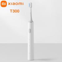 ▲✓ Xiaomi Mijia Electric Toothbrush T300 Long Battery Life Sonic Toothbrush IPX7 Waterproof High Frequency Vibration Magnetic Motor