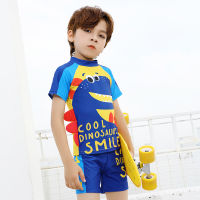 2022 Cartoon Baby Boy Bathing Suit Tops Shorts Children Swimwear Sport Toddler Kids Swimsuit Outdoor 2 Picecs Boys Beach Clothes