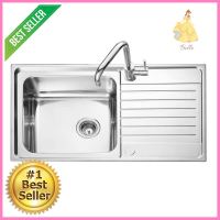 ซิงค์ฝัง 1หลุม 1ที่พัก MEX DLS860B สเตนเลสBUILT-IN SINK MEX DLS860B 1B1D STAINLESS STEEL **โปรโมชั่นสุดคุ้ม โค้งสุดท้าย**