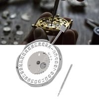 GM12/GM10 Movement+Handle GM12 Three-Point Calendar+0Mm Three-Pin High-Precision Mechanical Watch Movement Replacement