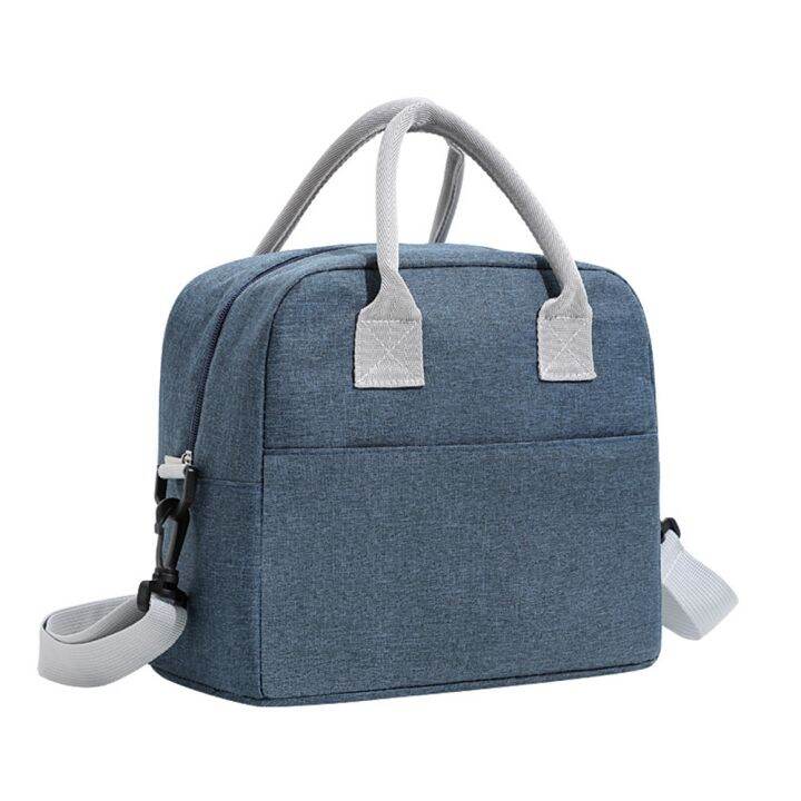 1pc-insulated-lunch-bag-reusable-thickened-canvas-lunch-box-waterproof-and-oil-proof-leakproof-freezable-cooler-bag