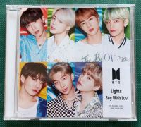 อัลบั้ม ญี่ปุ่น BTS - Lights / Boy With Luv Japanese Album เวอร์ FC Edition CD ของแท้ แกะแล้ว พร้อมส่ง Kpop