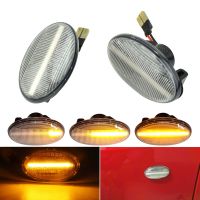 For Mercedes Benz Smart W450 W452 A-Class W168 Vito W639 W447 Citan W415 2pieces Dynamic Turn Signal Side Marker Blinker Light