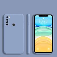 แฟชั่นเคสโทรศัพท์ซิลิโคนกรอบสี่เหลี่ยมสำหรับ Xiaomi Redmi โน๊ต8 8 8T 9 9S 7 6 5 Pro 9A 9C 8A 6A 5A 4A 4X ฝาหลังแบบนิ่ม