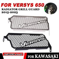 อุปกรณ์เสริมรถจักรยานยนต์สำหรับ KAWASAKI VERSYS 650 2015 - 2023 VERSYS650ฝาครอบฝาป้องกันเตาย่างหม้อน้ำป้องกันการชน