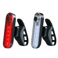 Red Bicycle Tail Light USB Rechargeable Clip-on LED Cycling Lamp Outdoor MTB Bicycle Bike Rear Light Safety Warning Flash Lamp