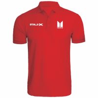 เสื้อโปโล คอปก ลาย mux isuzu isuzu MU-X สําหรับรถยนต์