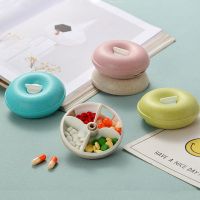 【CW】 4 Grids Pill Cases Medicine Organizer Innovative Stash