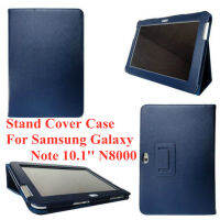 ฝาปิดหนังตั้งเป็นฐานได้ปลอก N8000 Samsung Galaxy Note 10.1สำหรับซัมซุงโน้ต10.1นิ้ว Casing Tablet 800 Note