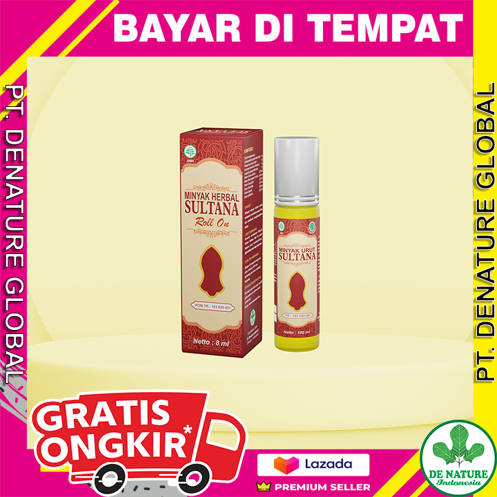 Minyak Oles Gosok Pijat Sultana Mini Kemasan Kecil Mudah Di Bawa Sultana Roll On Body Oil De 7166