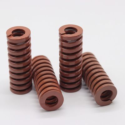 Heavy Load Die Mold Springs Brown Compression Spring Outer Diameter 8 10 12 14 16 18 20 25 27 35mm Length 20 25 30 35 40 - 200mm Spine Supporters