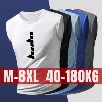 M-8XL เสื้อแขนกุดผู้ชาย เสื้อกล้ามผู้ชาย รุ่นบางเบา หลากสี เสื้อกล้าม นุ่มลื่นสบาย