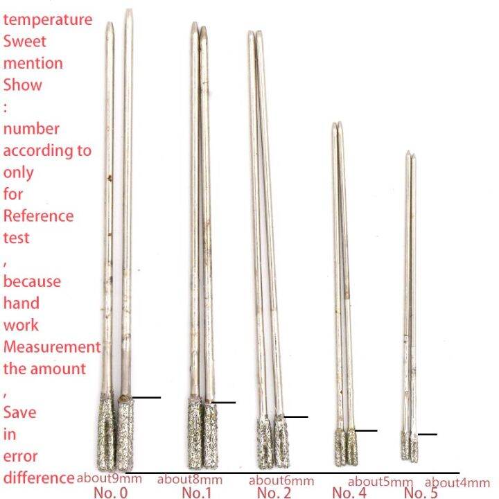 บิตสว่านเคลือบเพชร100ชิ้นบิตแข็งเข็มปัก1-2-4มม-สำหรับเครื่องประดับเซรามิกหยก-agate-อำพันแก้ว20000-rpm