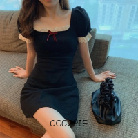 Cocopie ชุดเดรสผู้หญิง เสื้อผ้าผญสวยๆ เดรส สบาย น่ารัก ทันสมัย สบายๆ WLQ2300MSJ 41Z231013