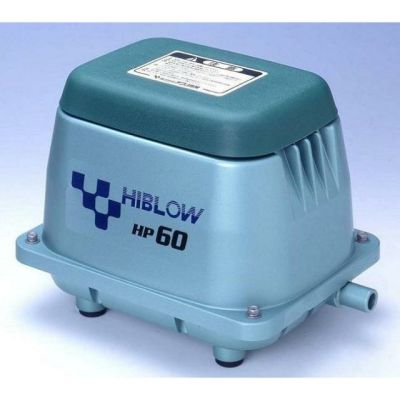 HOT** ปั๊มลม Hiblow hp-60 &gt;&gt;รับประกัน 1ปี&lt;&lt; ส่งด่วน ปั้ ม ลม ถัง ลม ปั๊ม ลม ไฟฟ้า เครื่อง ปั๊ม ลม