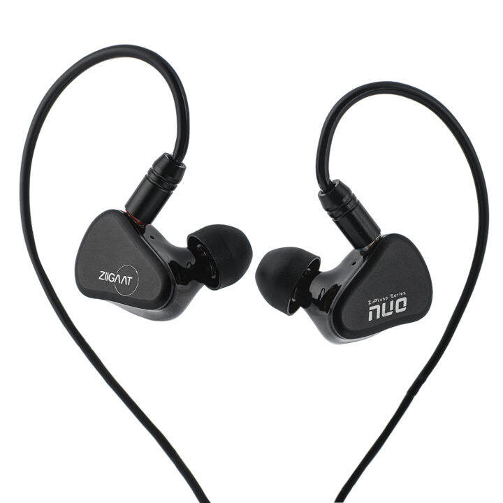ZiiGaat NUO In Ear Monitor, 10mm LCP Dynamic Driver Wired Earbuds, HiFi IEM, Gaming Earbuds