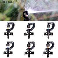 100PCS 90 Degrees Sprinklers Garden Watering Irrigation Nozzle with 1/4 Barb 6 Types Different Flux G Refraction Spray Heads Watering Systems  Garde