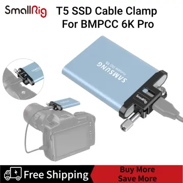 SmallRig T5/T7 SSD Mount for BMPCC 6K PRO 3272 : : Computers &  Accessories