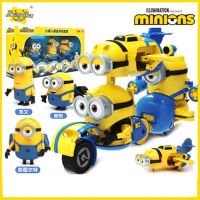 ✆◐ Ori Minions Action Figure Toys Deformable Transformers Mcd Minion Figure Modle Collection Toys for Boys