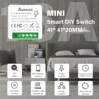 Smart Switch Wifi 16A Mini ควบคุมผ่านสั่งการผ่านแอพ Smart life , Tuya สั่งการเสียงผ่าน Google,Alexa ได้ ต่อสวิทซ์เพิ่มได้