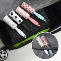 Dust Cleaner Clothes Coat Sticky Roller Portable Tear out Sticky Paper Roller