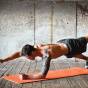 Thảm tập yoga tập gym thể dục thể thao TPE chống trơn trượt cao cấp 2 lớp 6mm SP004 thumbnail