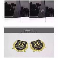 Hot New 2PCS honda Car Logo 3D  Emblem Badge Sticker COD B-121 zhi