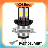 YZH Shop โคมไฟไฟหน้าในตัวระบายความร้อนดีอลูมิเนียมทนต่อการสั่นสะเทือนไฟหน้า Led แบบกันน้ำสำหรับมอเตอร์ไซค์