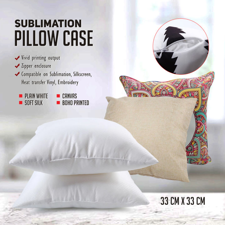 Sublimation Pillow Cover 15 x 15