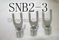 1000PCS SNB2-3 Furcate Naked Terminal Cold Pressed Terminals ขั้วต่อสายไฟ Connector