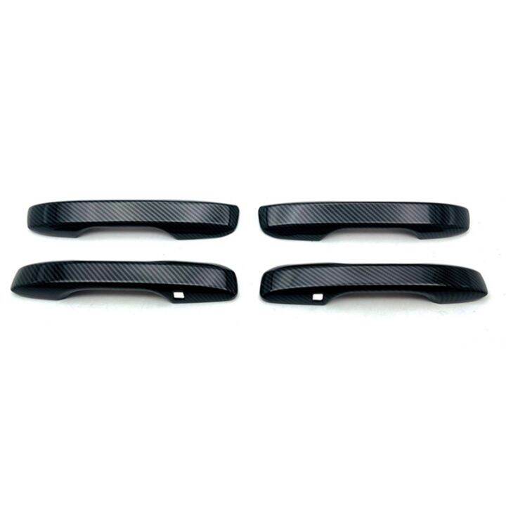 4pcs Car Exterior Side Door Handle Frame Cover Trim For Honda Crv Cr V