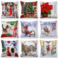 【CW】☸■♂  Collection and Print Pillowcase Cushion Cover for Bedroom Room 45x45cm funda de almohada