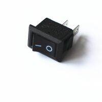 JOYING LIANG KCD11 Mini Switch 10x15mm Black 2-feet ON-OFF 3A 250V Power Rocker Switch 2pcs/lot