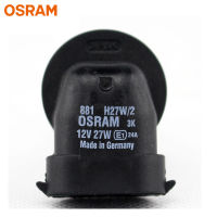 OSRAM 881 H27W2 12โวลต์27วัตต์ PGJ13เดิมรถไฟฮาโลเจนหลอดไฟอัตโนมัติ3200พันมาตรฐานไฟตัดหมอก OEM ทำในประเทศเยอรมนี (เดี่ยว)