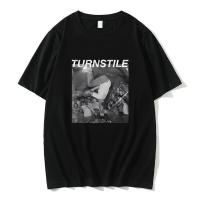 Turnstile Glow on Graphic T-shirt Turnstile Step To Rhythm T Shirts Summer Men Art Aesthetic Tees Man Vintage Loose Tshirt